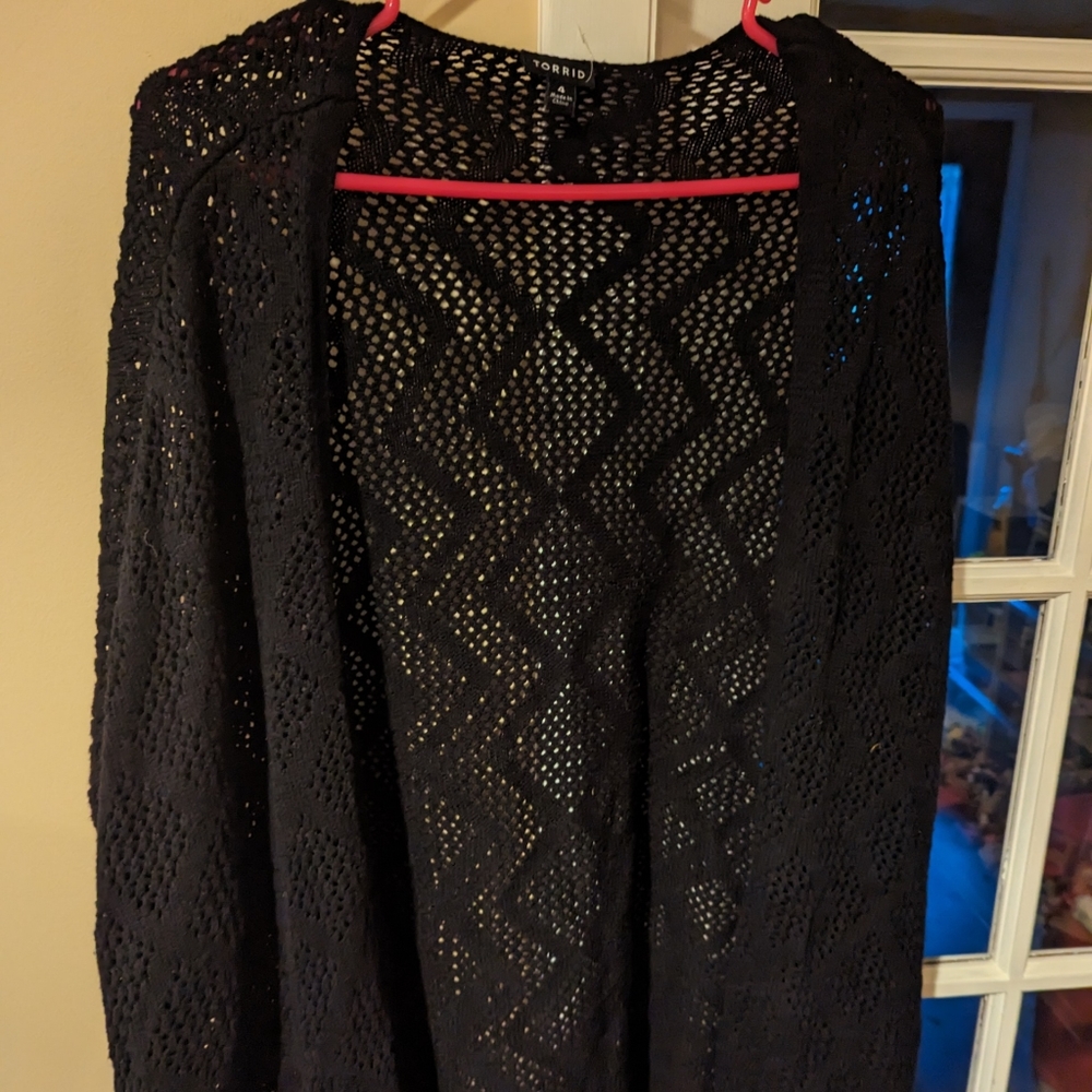 Torrid kimono/ruana